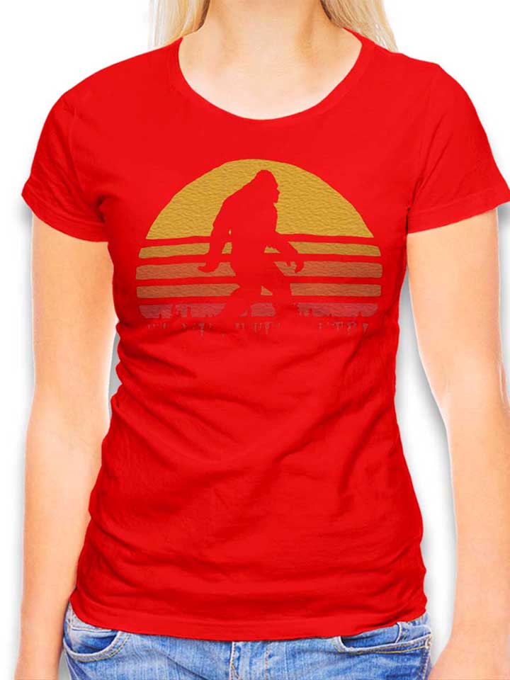 Bigfoot Damen T-Shirt rot L