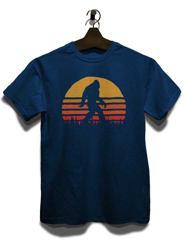 bigfoot-t-shirt dunkelblau 3