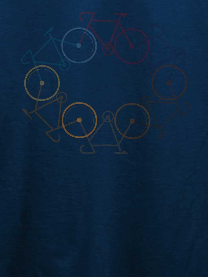bike-around-the-world-t-shirt dunkelblau 4
