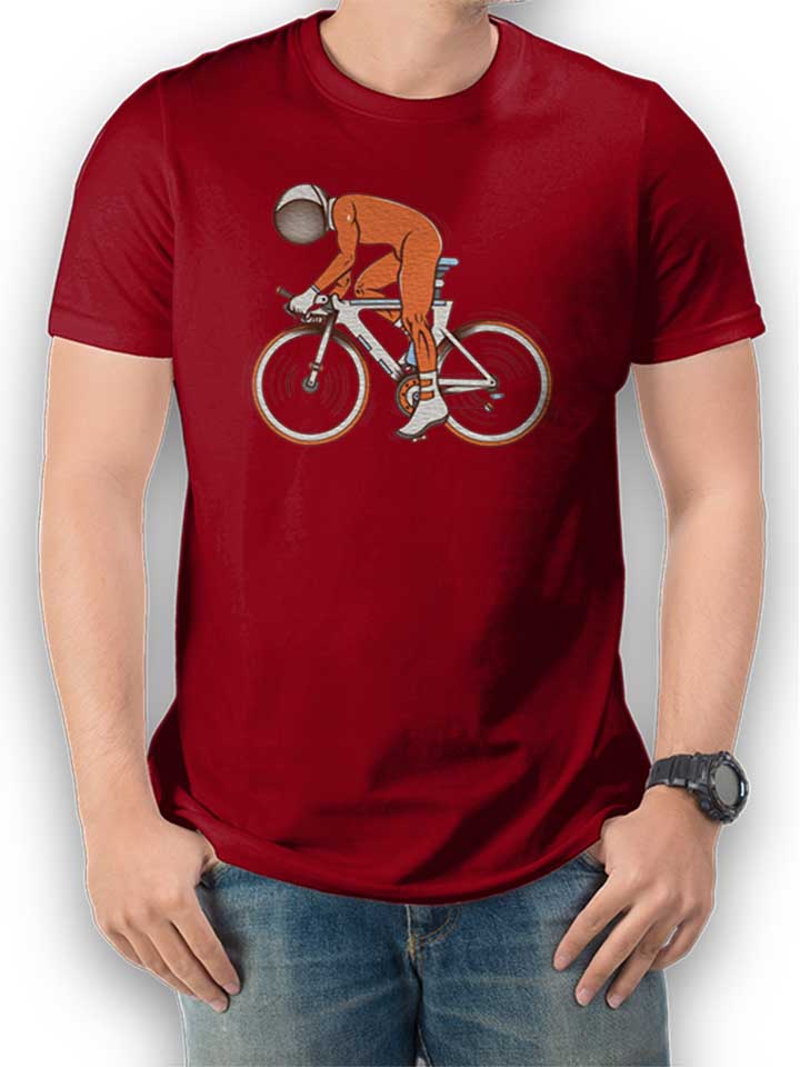 Bike Astonaut T-Shirt bordeaux L