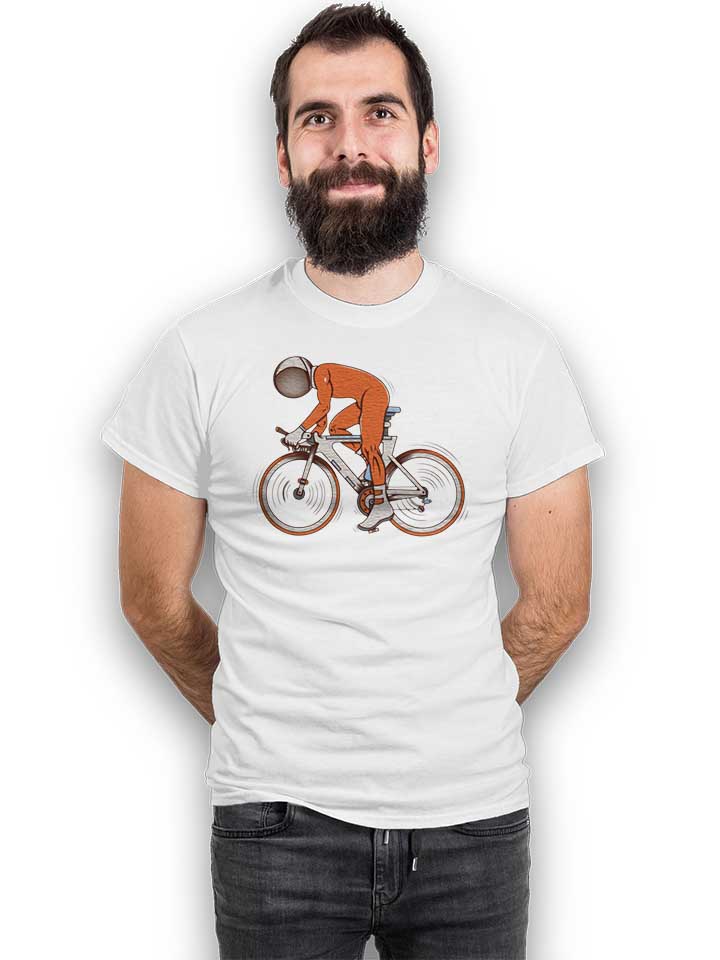 bike-astonaut-t-shirt weiss 2