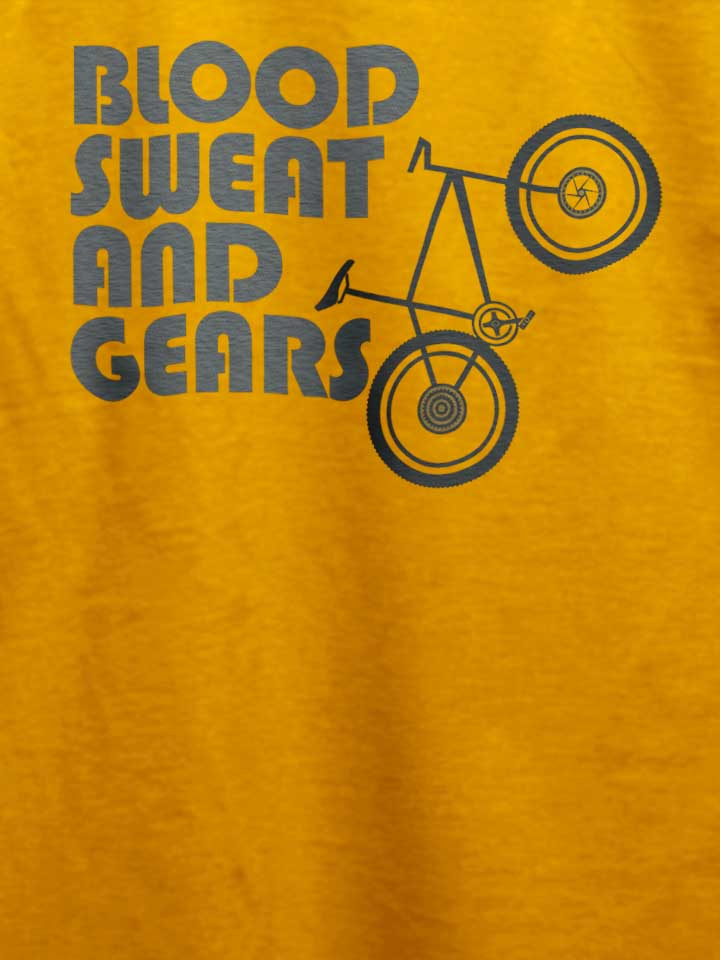 bike-blood-sweat-and-gears-t-shirt gelb 4