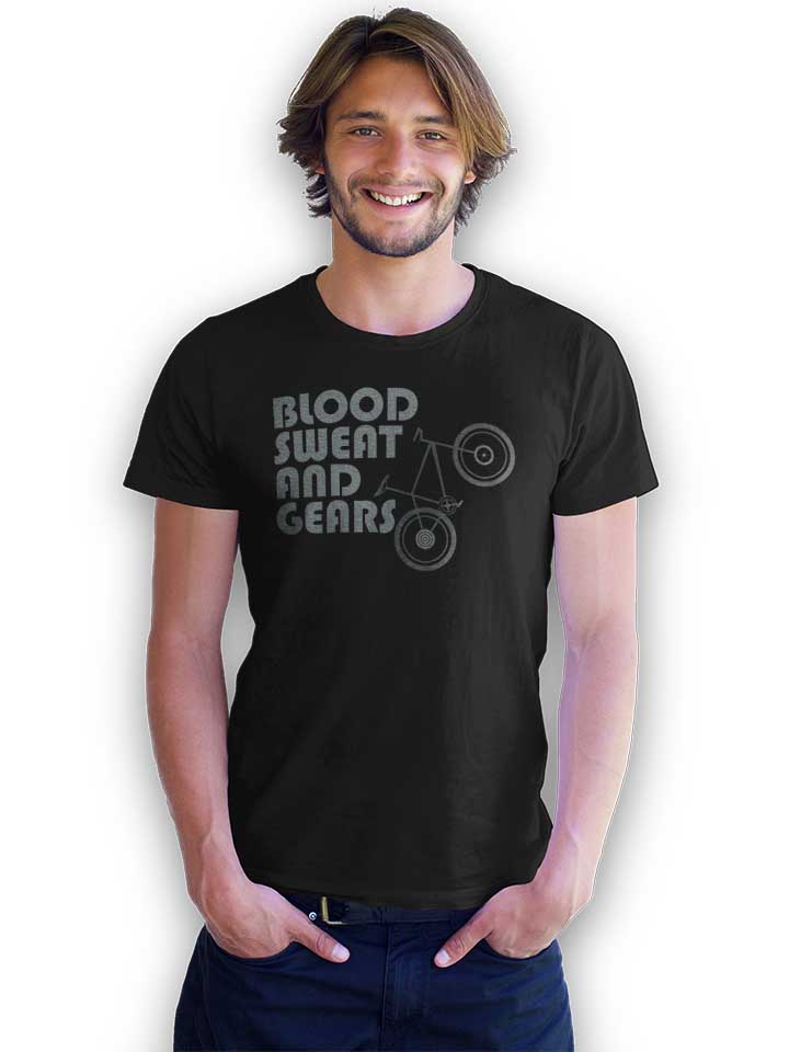 bike-blood-sweat-and-gears-t-shirt schwarz 2