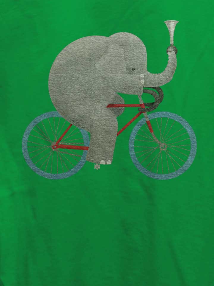 bike-elephant-damen-t-shirt gruen 4