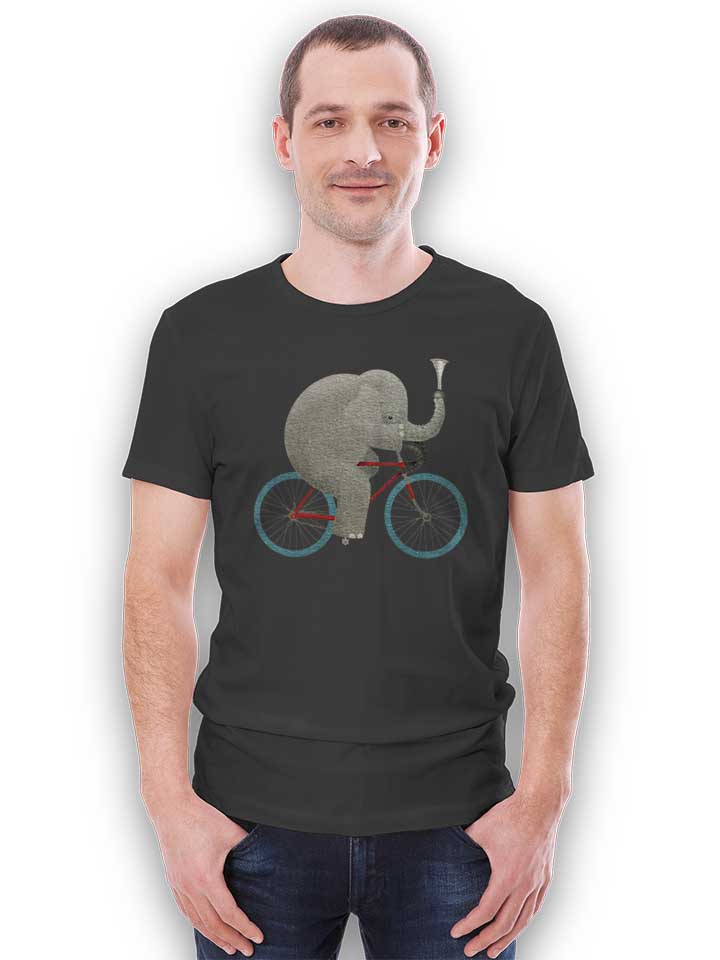 bike-elephant-t-shirt dunkelgrau 2