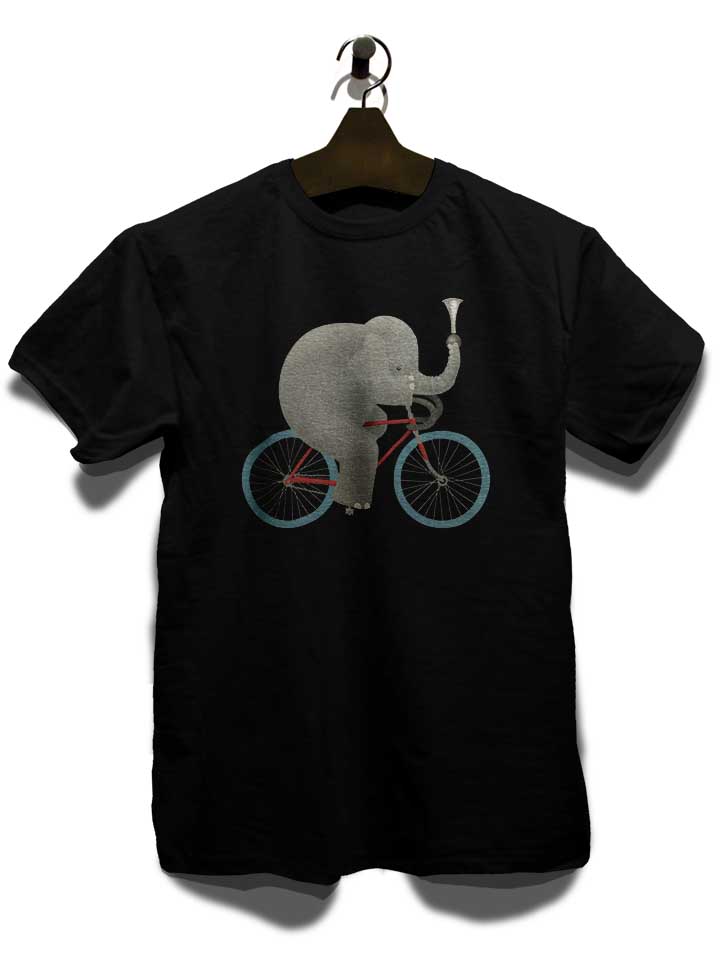bike-elephant-t-shirt schwarz 3