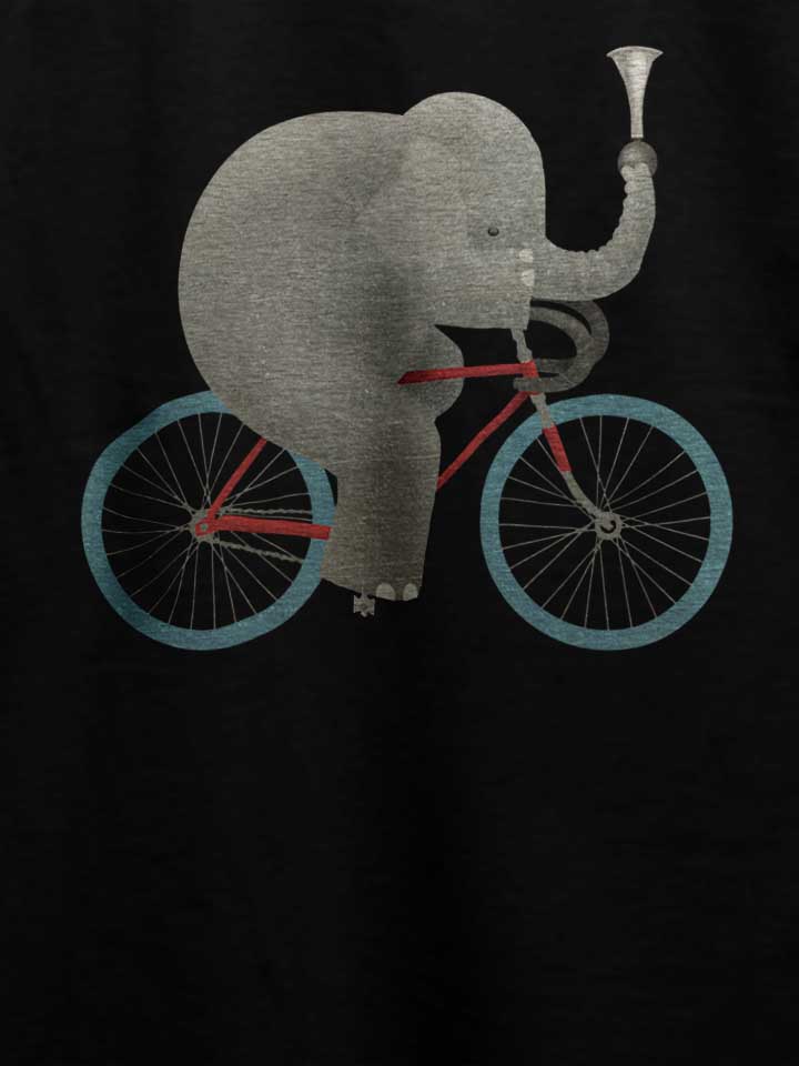bike-elephant-t-shirt schwarz 4