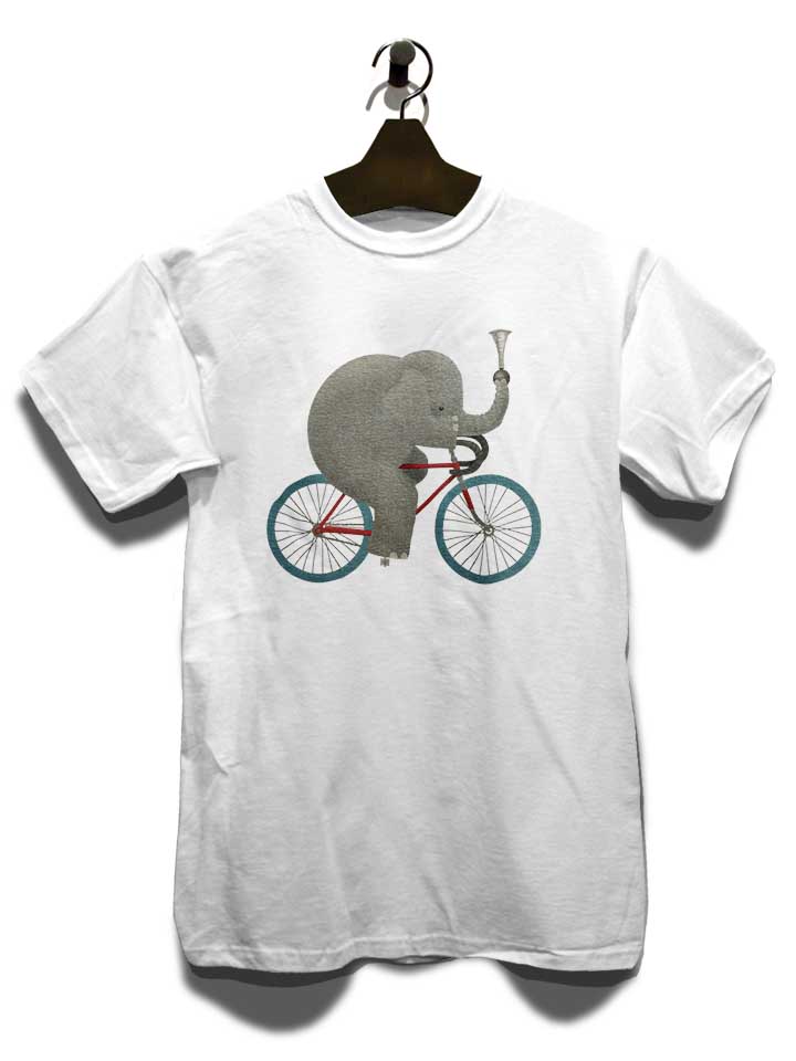 bike-elephant-t-shirt weiss 3