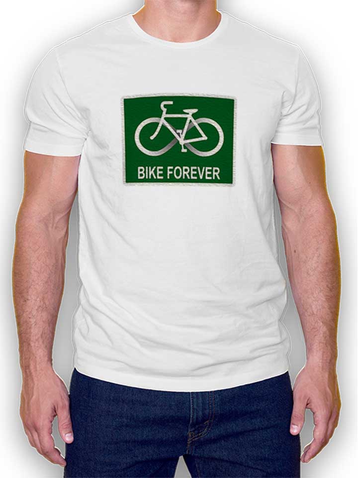 Bike Forever T-Shirt weiss L