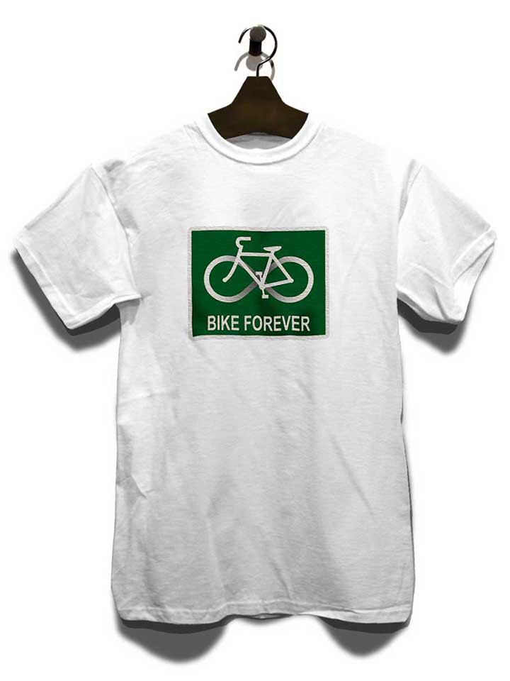 bike-forever-t-shirt weiss 3