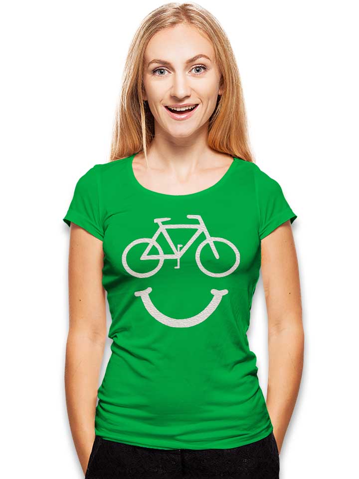 bike-smile-02-damen-t-shirt gruen 2