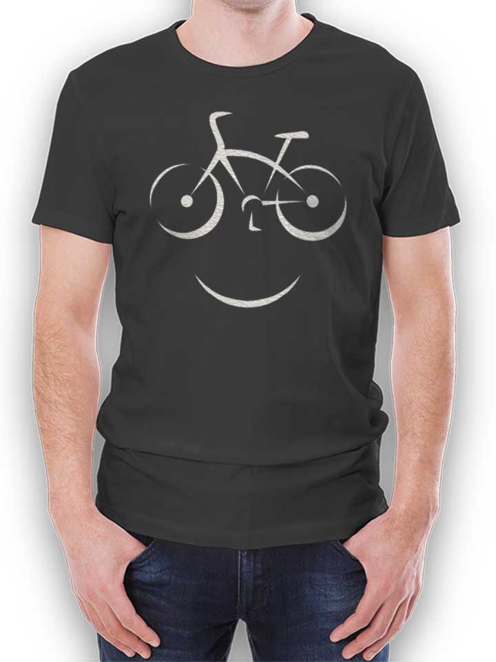 Bike Smile T-Shirt dark-gray L