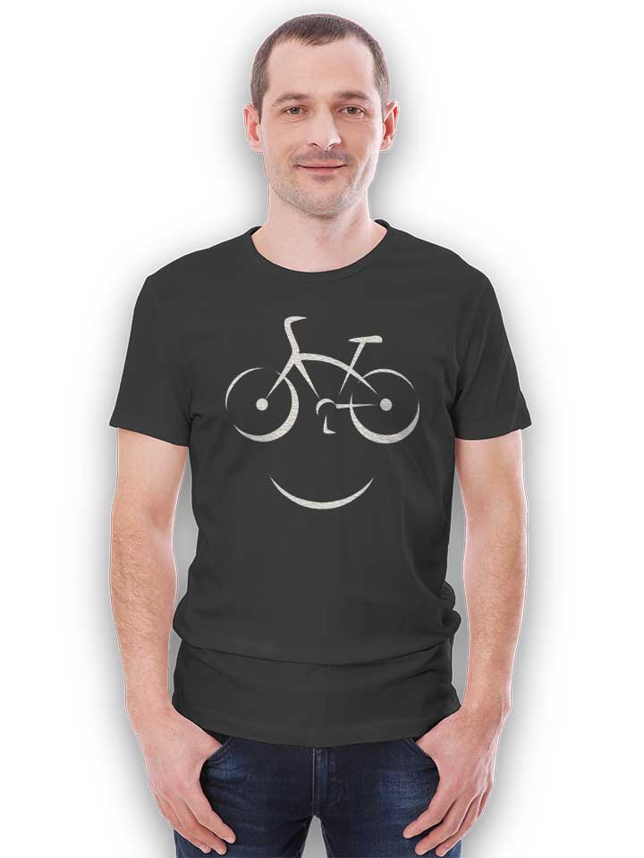 bike-smile-t-shirt dunkelgrau 2