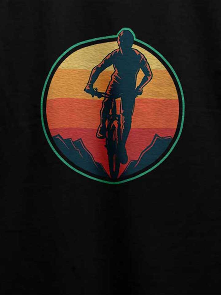 biker-sunset-mountain-t-shirt schwarz 4