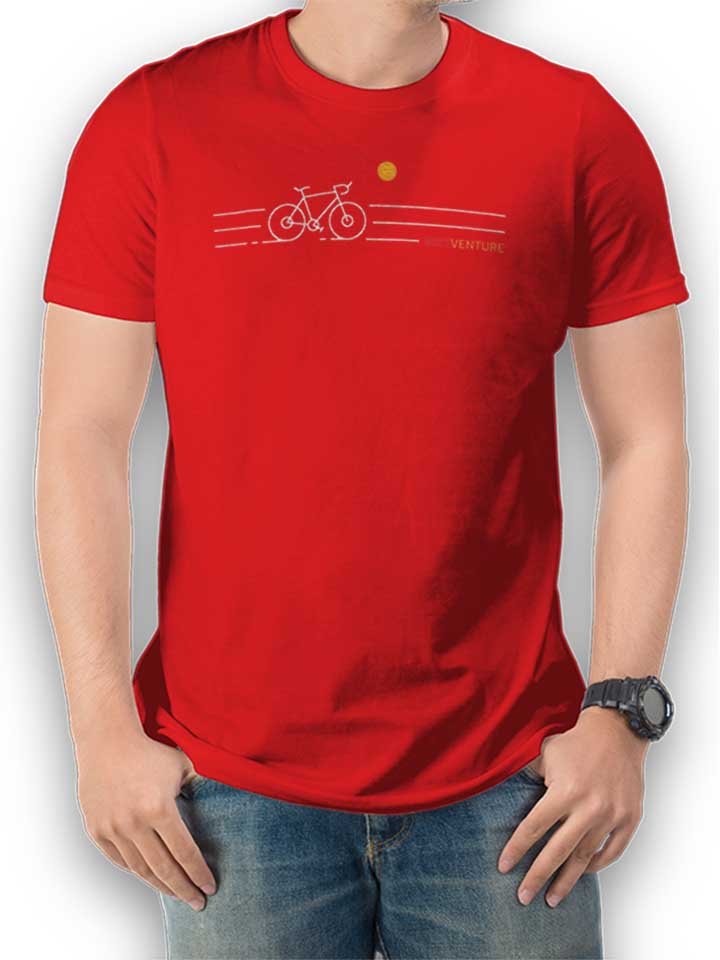 bikeventure-t-shirt rot 1