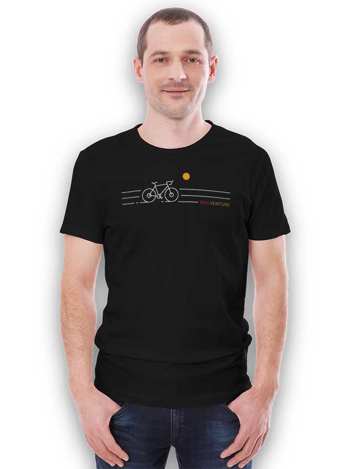bikeventure-t-shirt schwarz 2