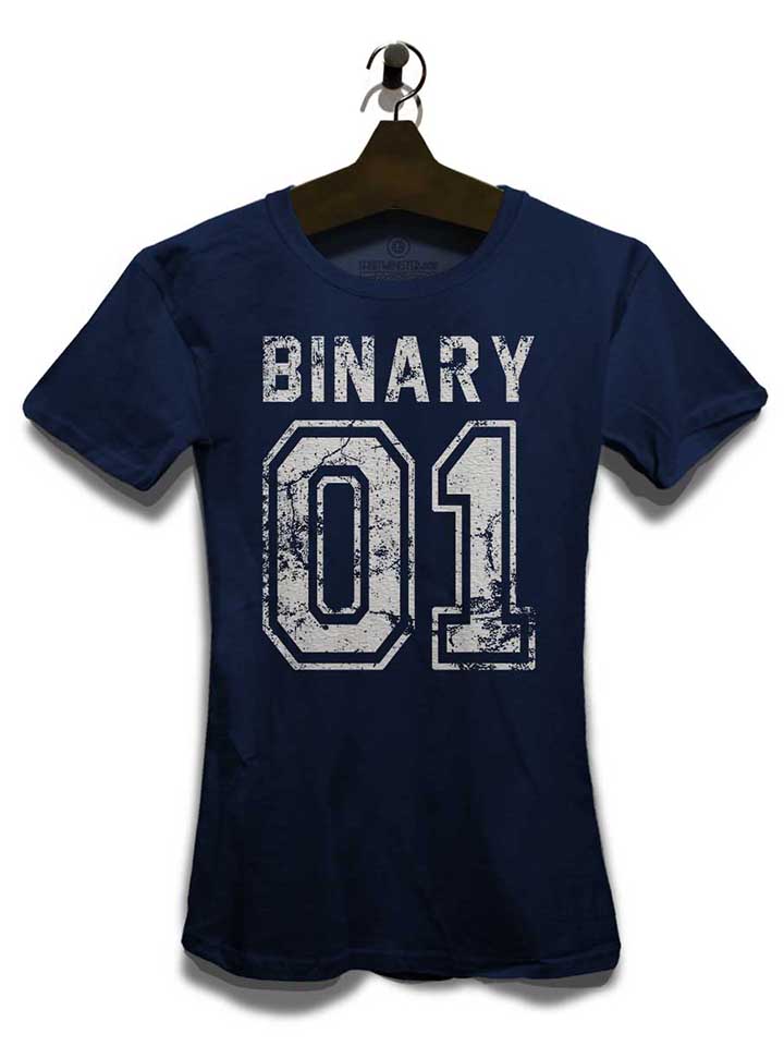 binary-01-damen-t-shirt dunkelblau 3