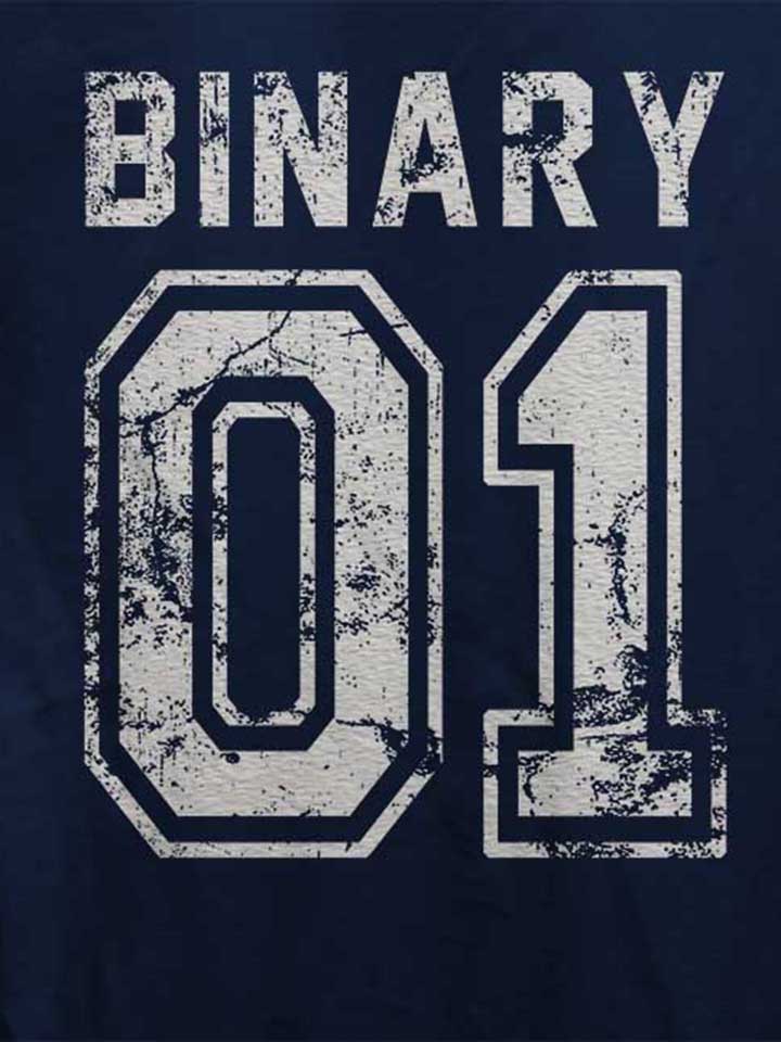 binary-01-damen-t-shirt dunkelblau 4