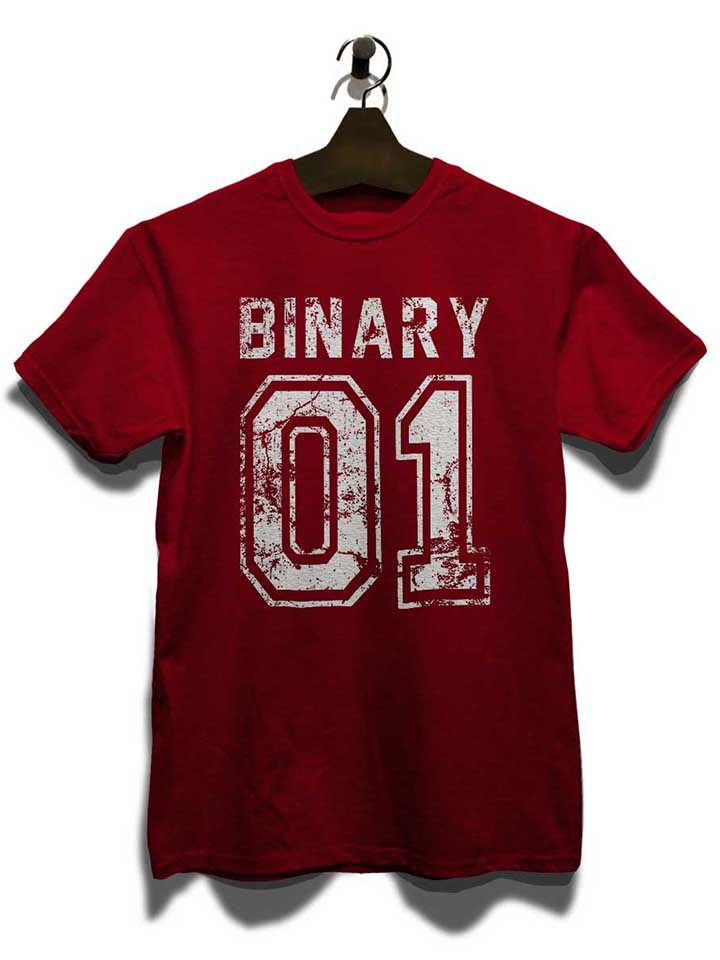 binary-01-t-shirt bordeaux 3