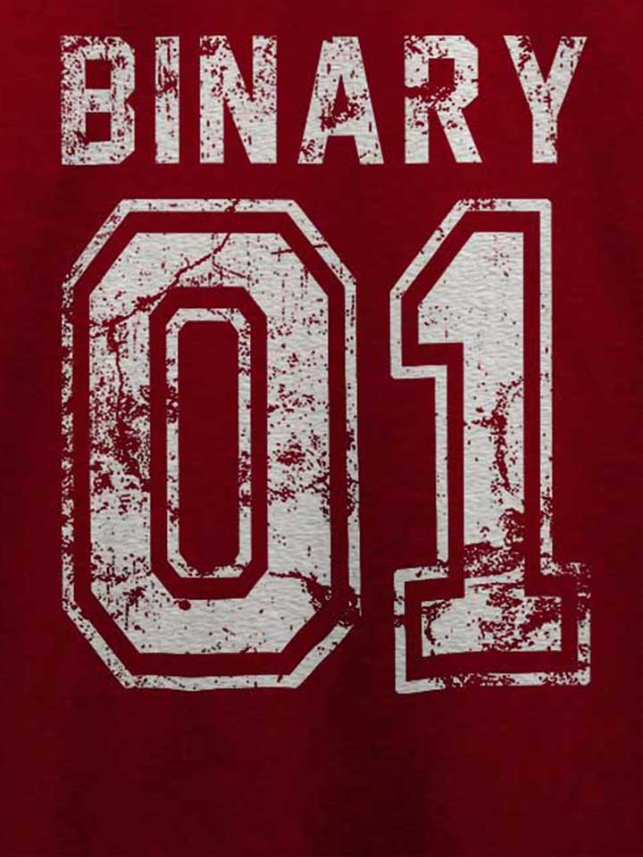 binary-01-t-shirt bordeaux 4