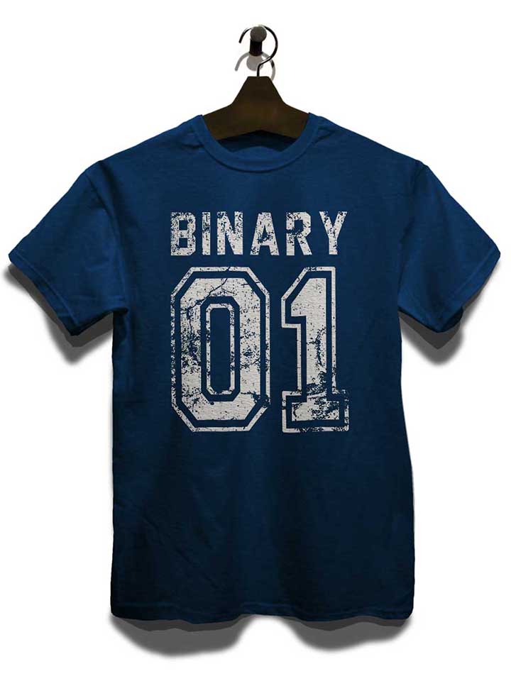 binary-01-t-shirt dunkelblau 3
