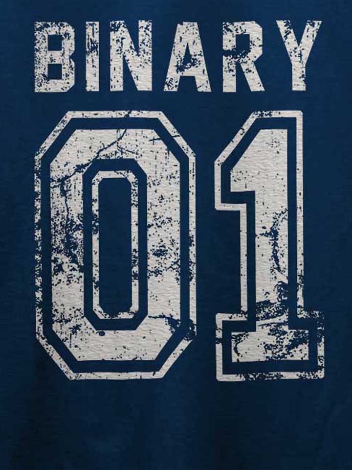 binary-01-t-shirt dunkelblau 4