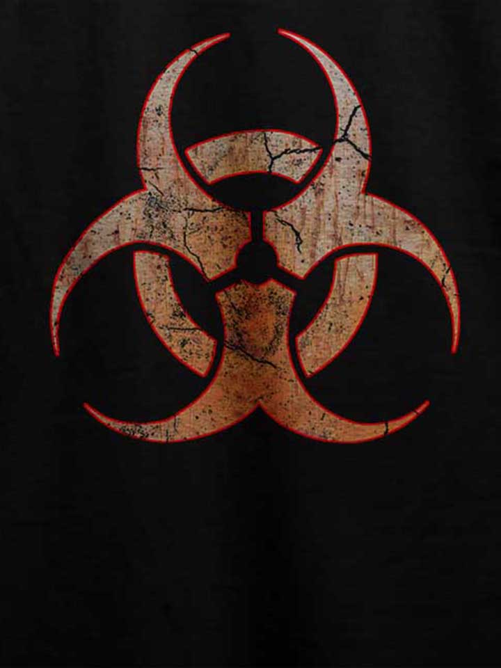 biohazard-vintage-t-shirt schwarz 4