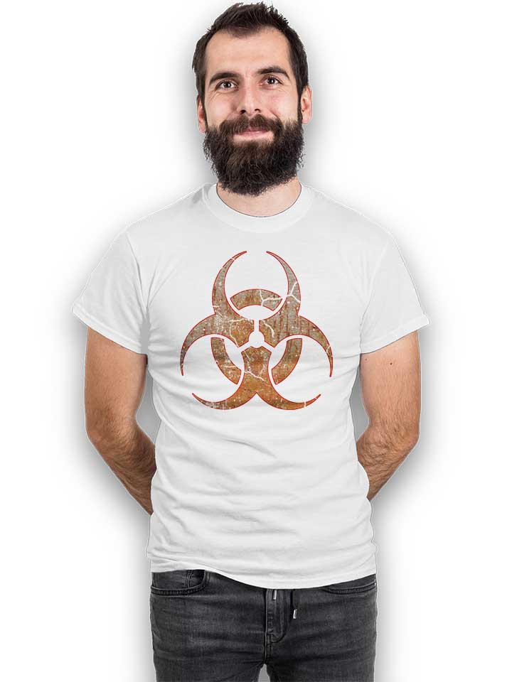 biohazard-vintage-t-shirt weiss 2