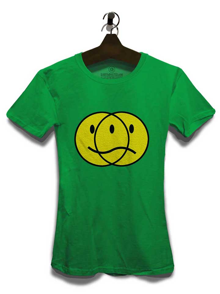bipolar-smiley-damen-t-shirt gruen 3