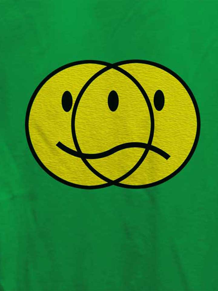bipolar-smiley-damen-t-shirt gruen 4