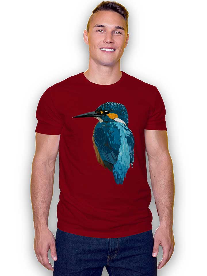 bird-t-shirt bordeaux 2