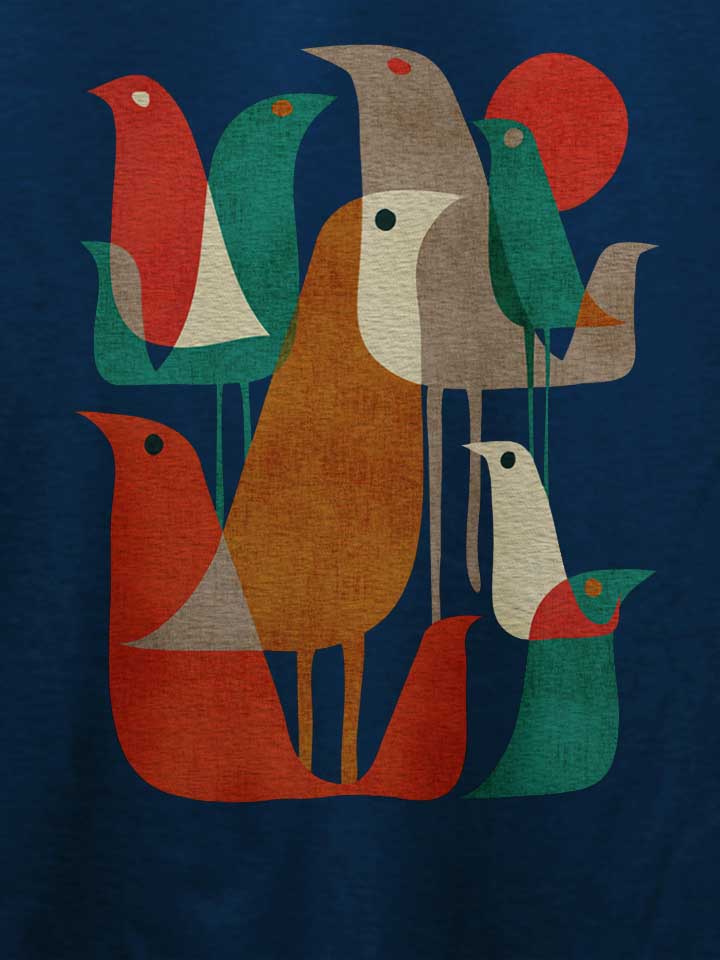 birds-art-02-t-shirt dunkelblau 4