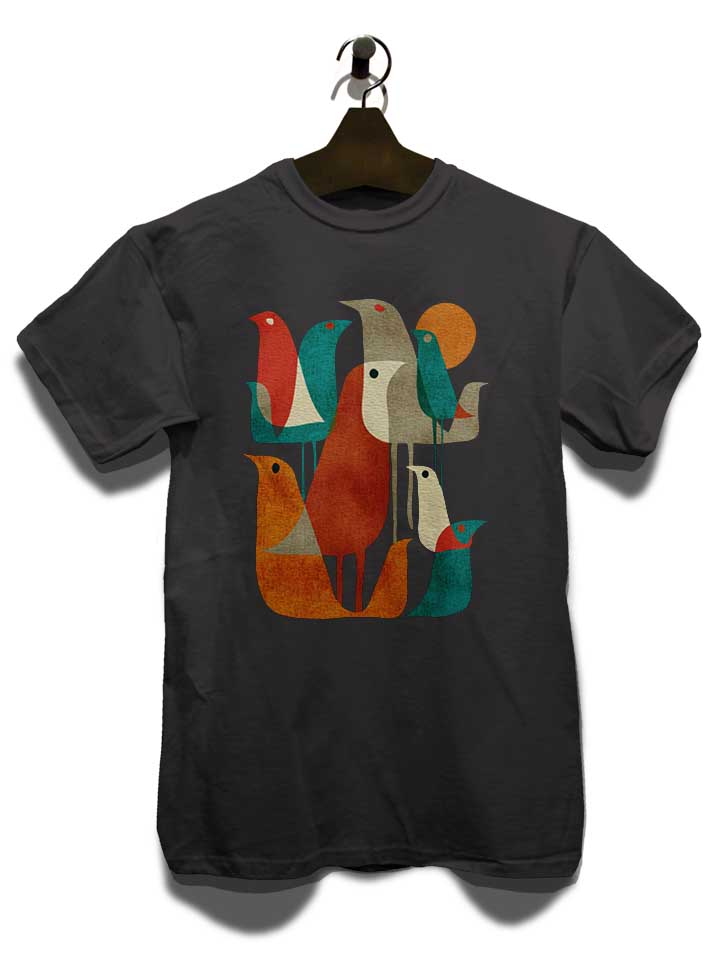birds-art-t-shirt dunkelgrau 3