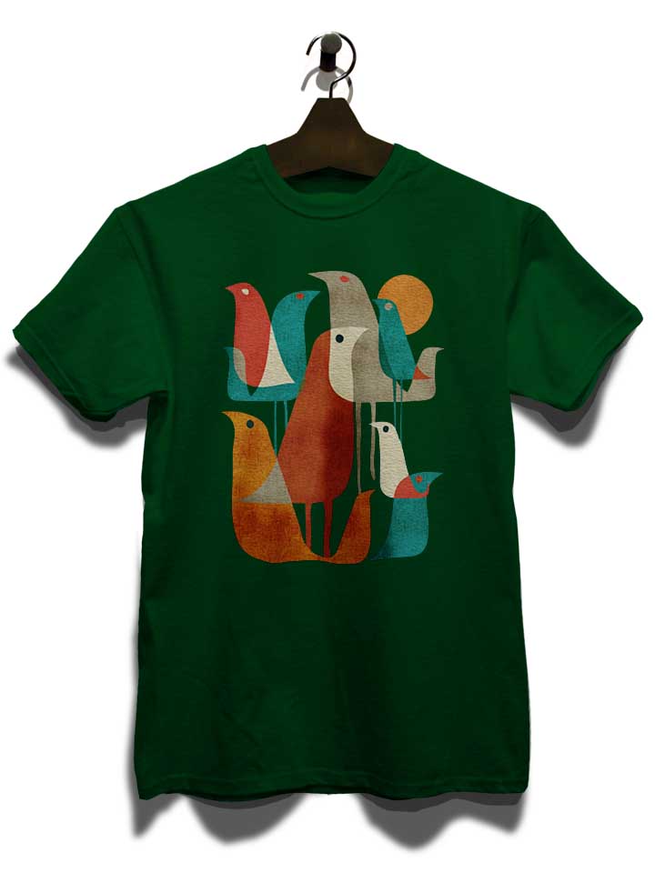 birds-art-t-shirt dunkelgruen 3