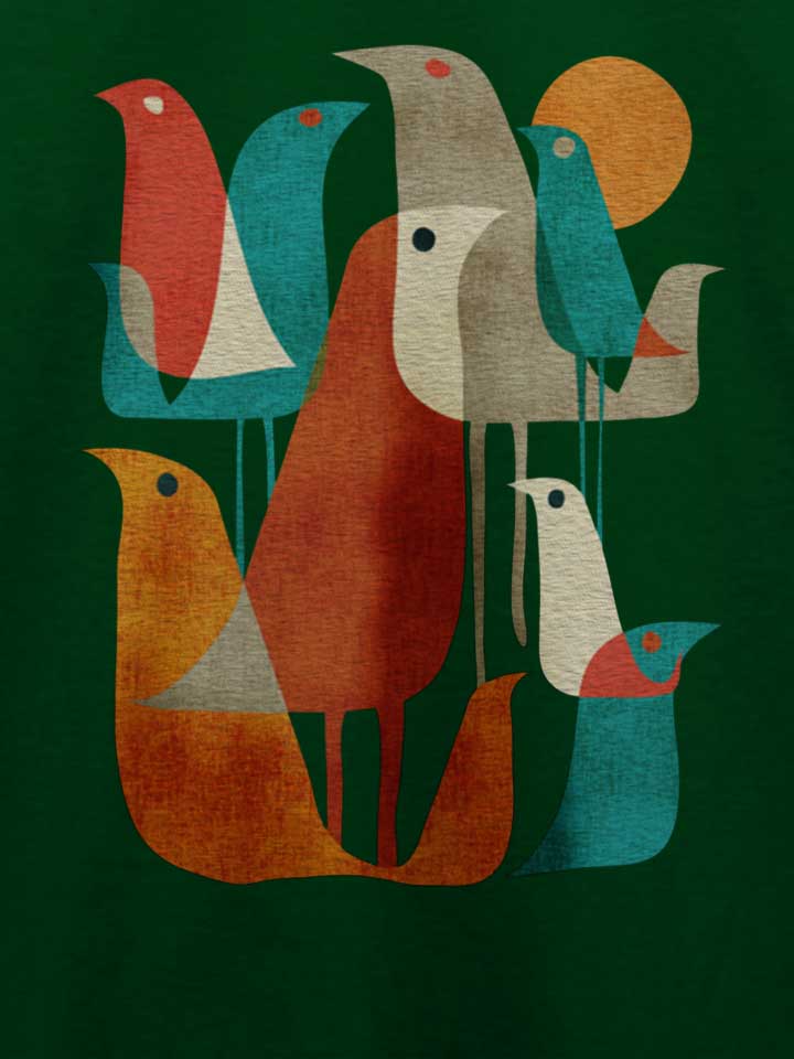 birds-art-t-shirt dunkelgruen 4