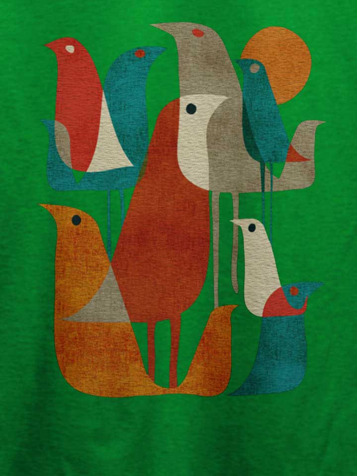 birds-art-t-shirt gruen 4