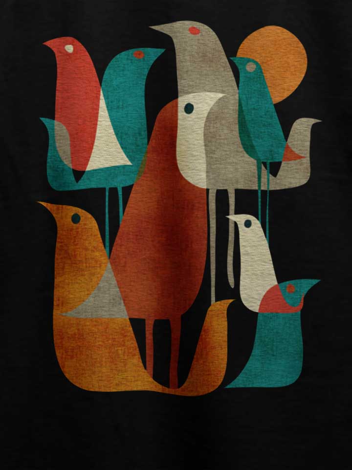 birds-art-t-shirt schwarz 4