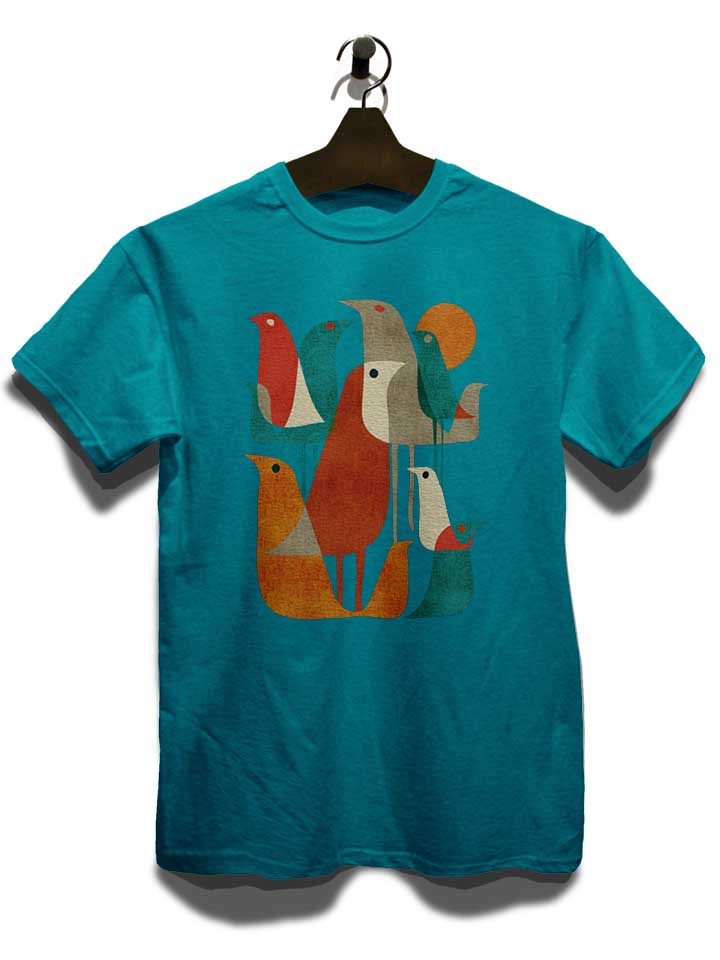 birds-art-t-shirt tuerkis 3
