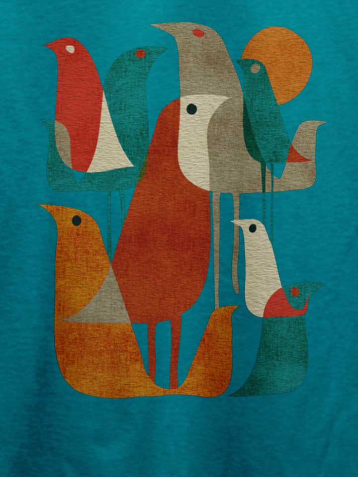 birds-art-t-shirt tuerkis 4