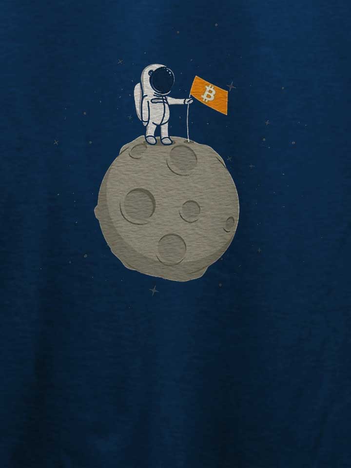 bitcoin-moon-t-shirt dunkelblau 4