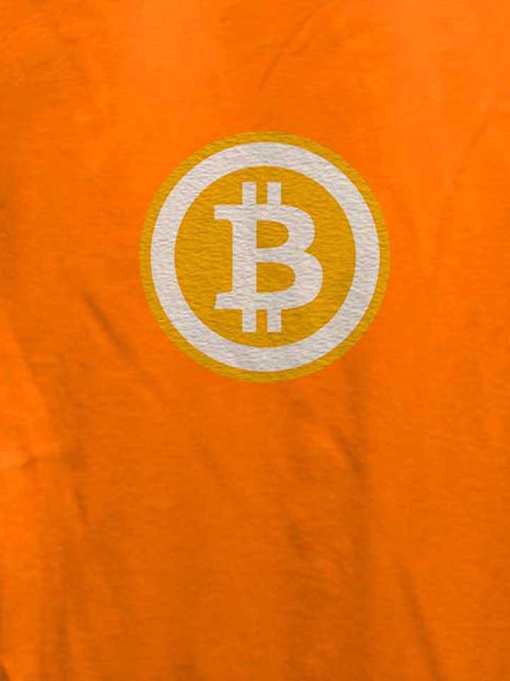 bitcoin-damen-t-shirt orange 4