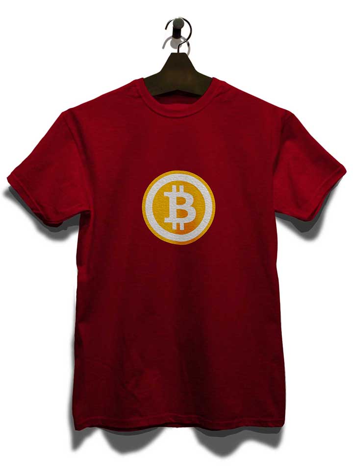 bitcoin-t-shirt bordeaux 3