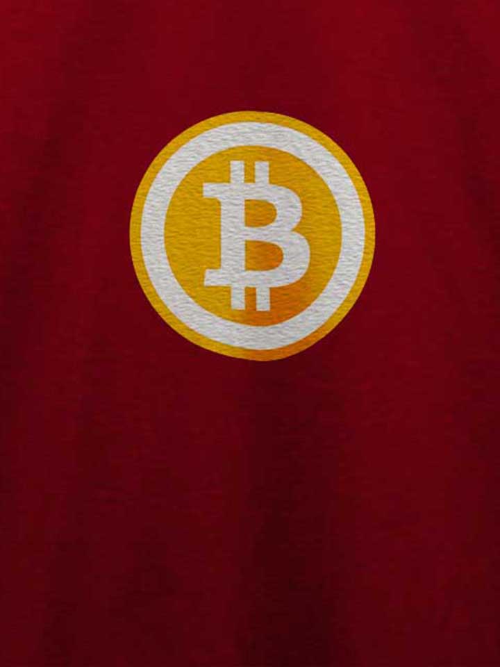 bitcoin-t-shirt bordeaux 4