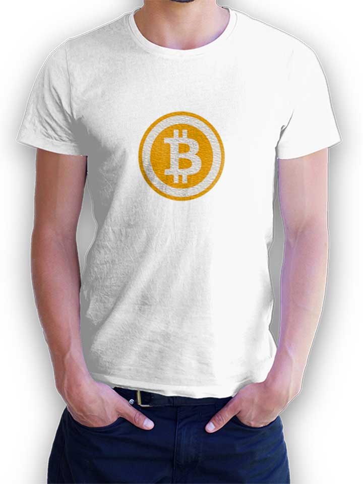 Bitcoin T-Shirt blanc L