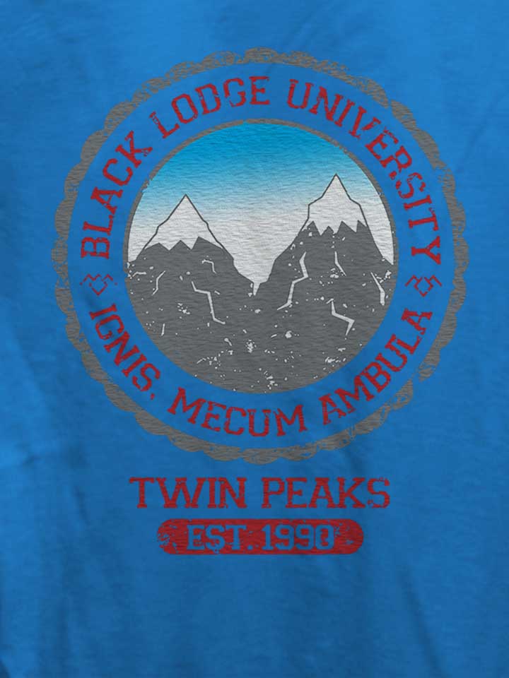 black-lodge-university-2-damen-t-shirt royal 4