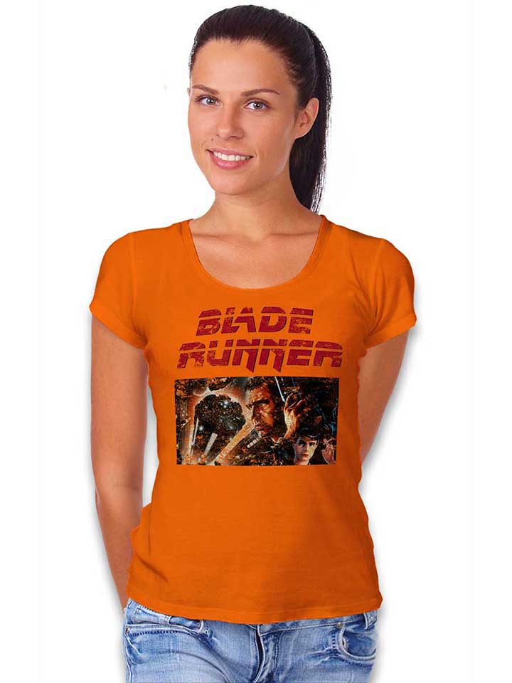 bladerunner-vintage-damen-t-shirt orange 2