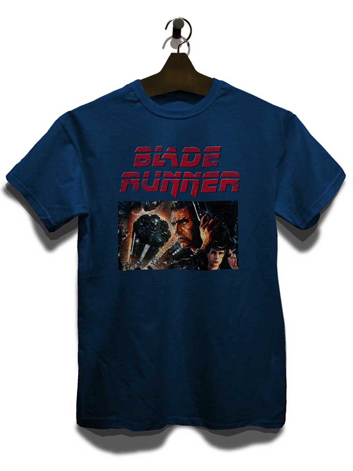 bladerunner-vintage-t-shirt dunkelblau 3