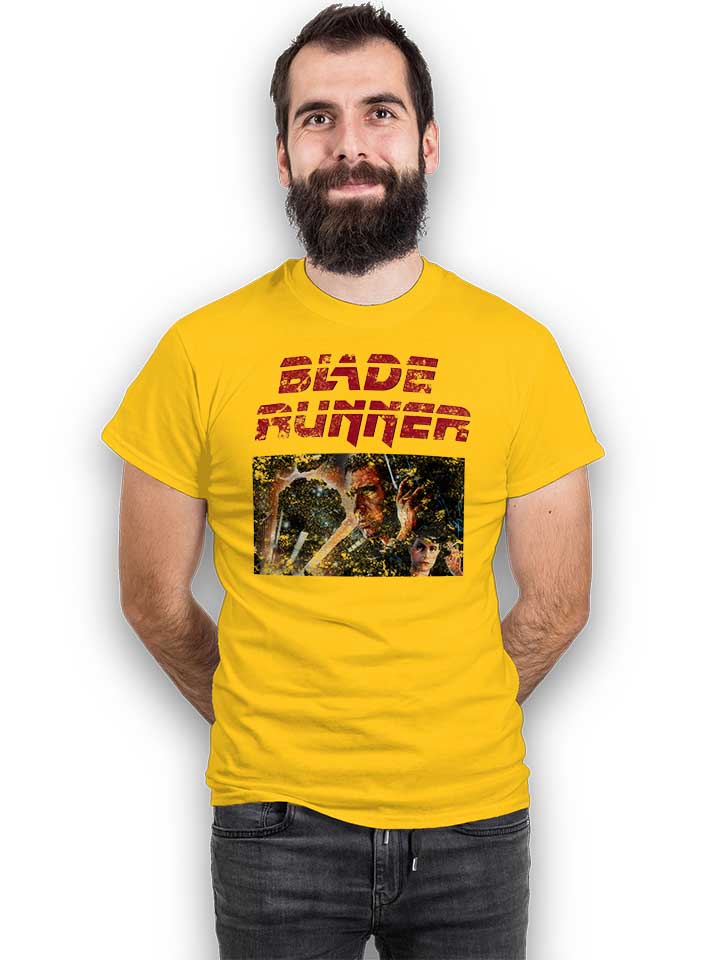 bladerunner-vintage-t-shirt gelb 2
