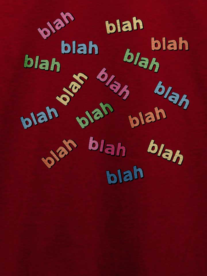 blah-blah-t-shirt bordeaux 4