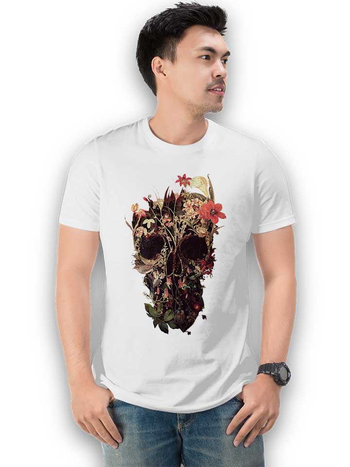 bloom-skull-t-shirt weiss 2